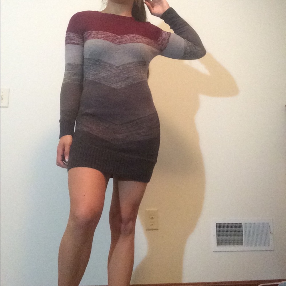 Cute Bodycon Sweater Dress